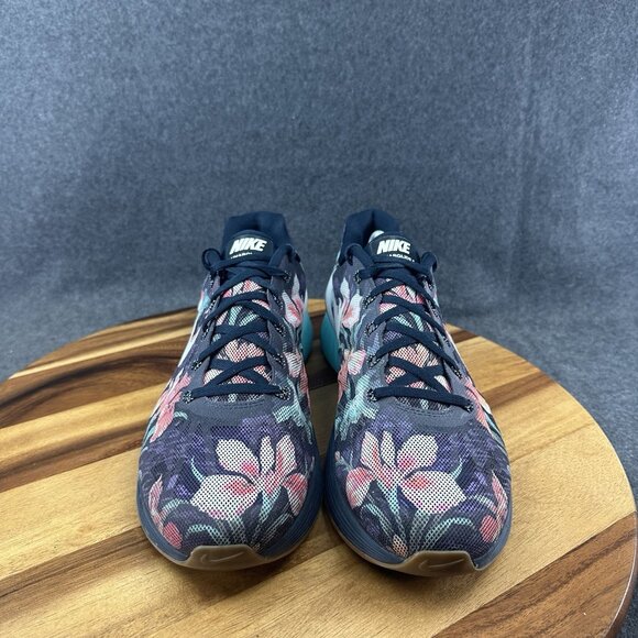 Nike Womens Lunarglide 6 Size 12 Multicolor Running Shoes Sneakers 776260-401 - Picture 4 of 12